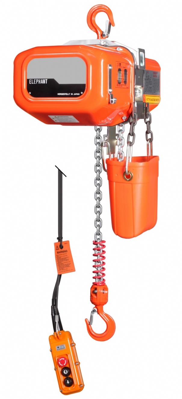 Rema 0512001-7 FBH05/500KG/7M Elephant FBH 400V Elektrokettenzug 2 Hubgeschwindigkeiten 7.0 m 500 kg 512001