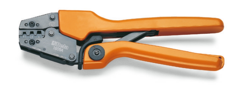 Beta 016090005 16090005 1609A Industrie-Crimpzange für nicht isolierte Kabelschuhe
