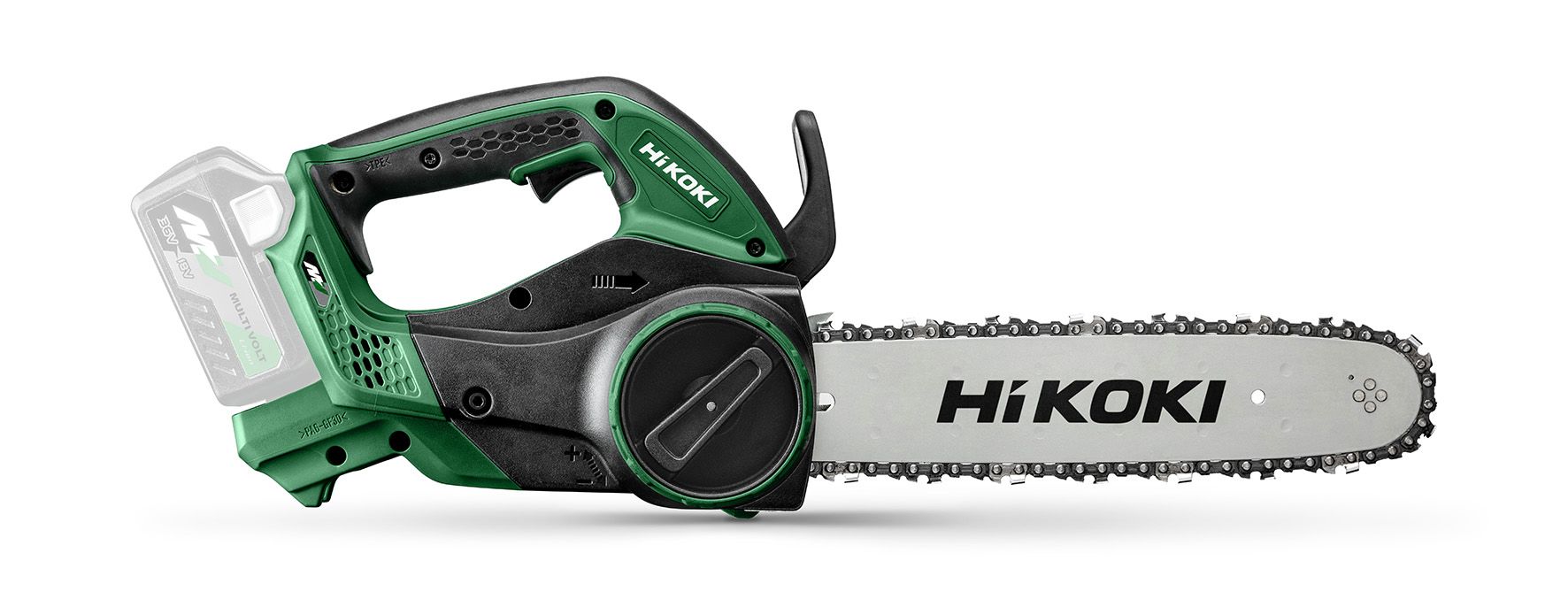 HiKOKI CS3630DCW4Z Akku-Kettensäge – Multivolt 36 V, ohne Akkus und Ladegerät