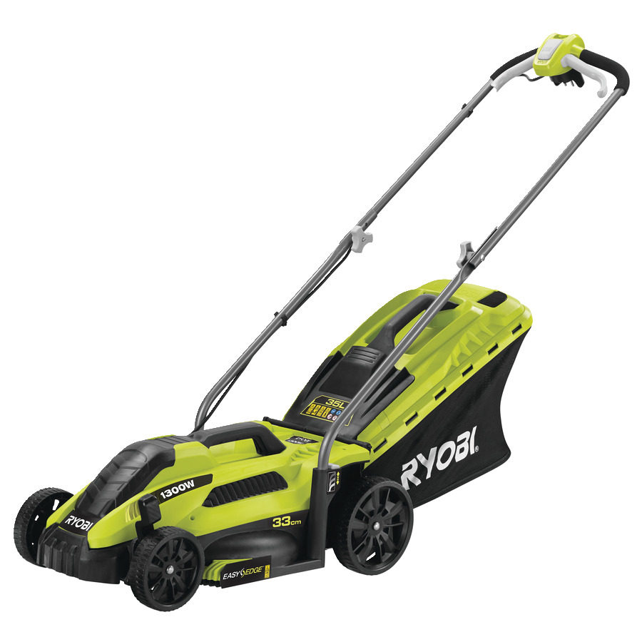 Ryobi 5133002343 RLM13E33S Elektro Rasenmäher 33 cm 1300 Watt