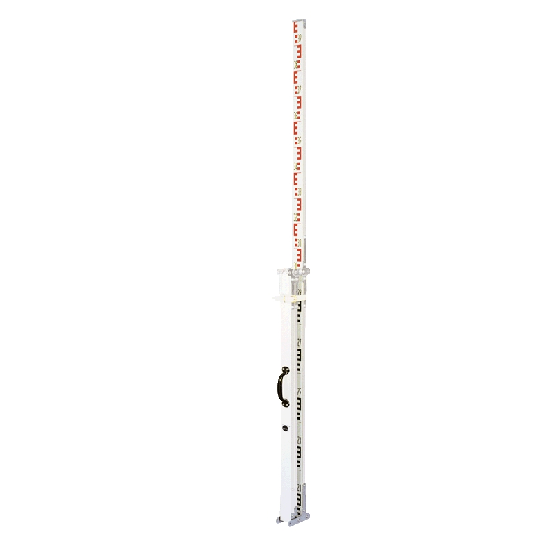 Nedo 326312-615 Nivellierlatte 4 m mit libelle