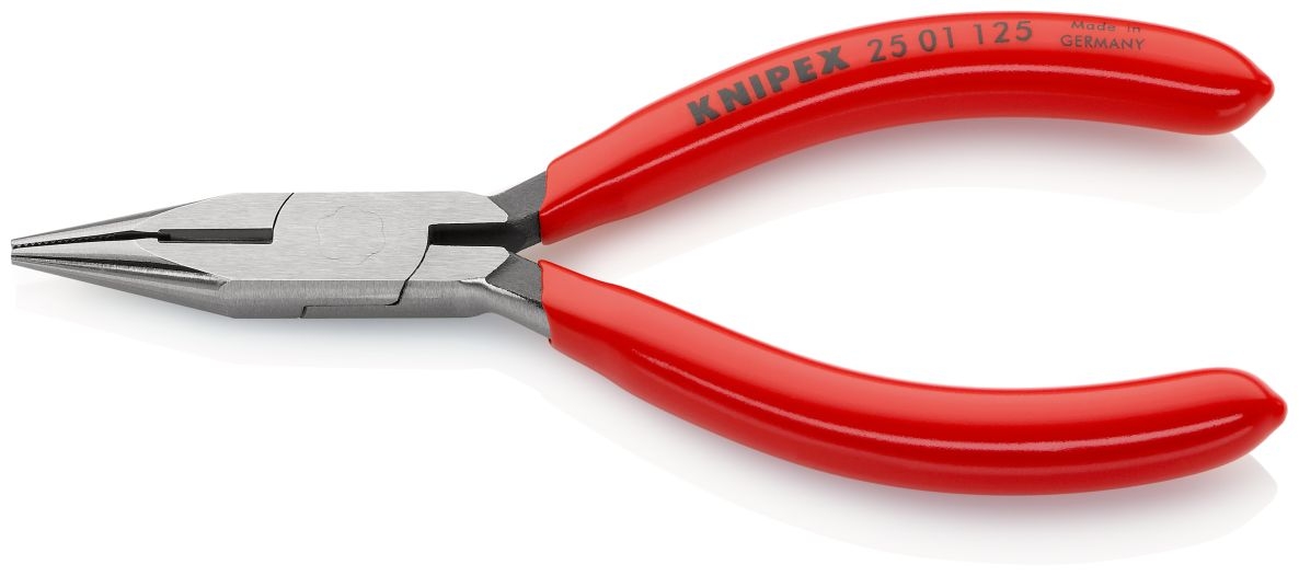Knipex 25 01 125 Flachzange mit Seitenschneider 125 mm