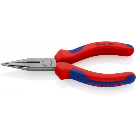 Knipex 25 02 140 Flachzange mit Seitenschneider 140 mm
