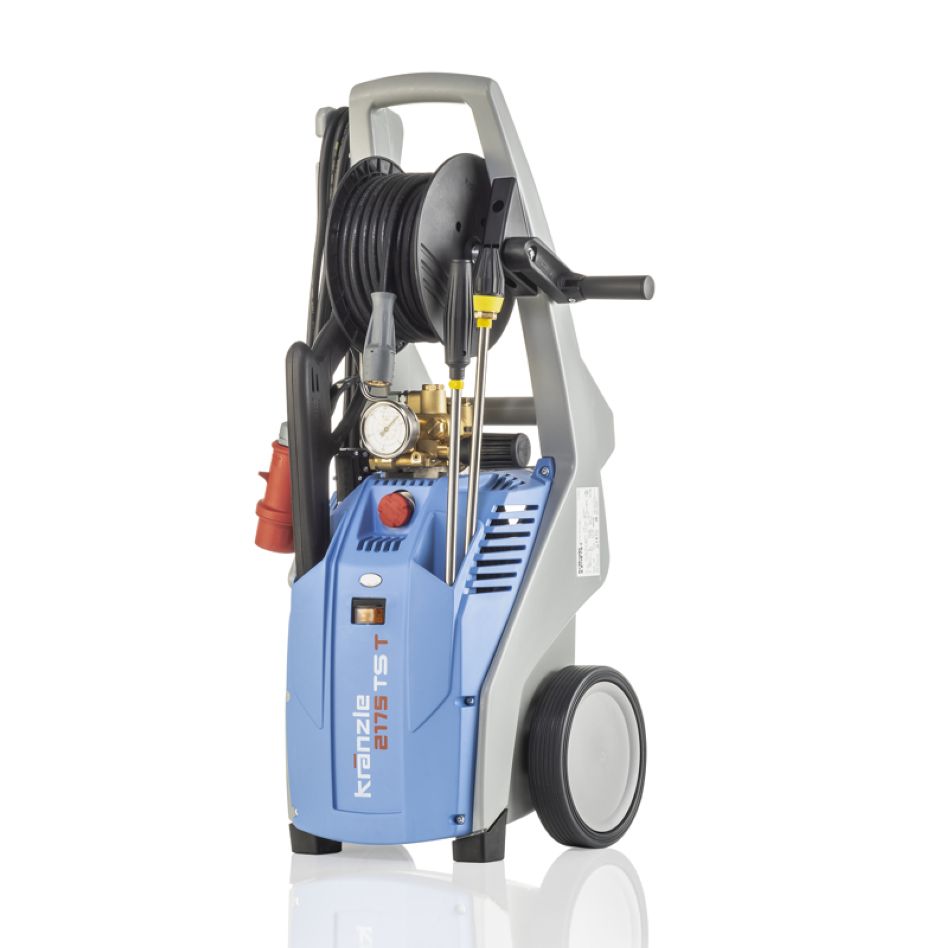 Kränzle 60412.0 K 2175 TST Kaltwasser-Hochdruckreiniger + Schmutzfräse 400 Volt 160 Bar