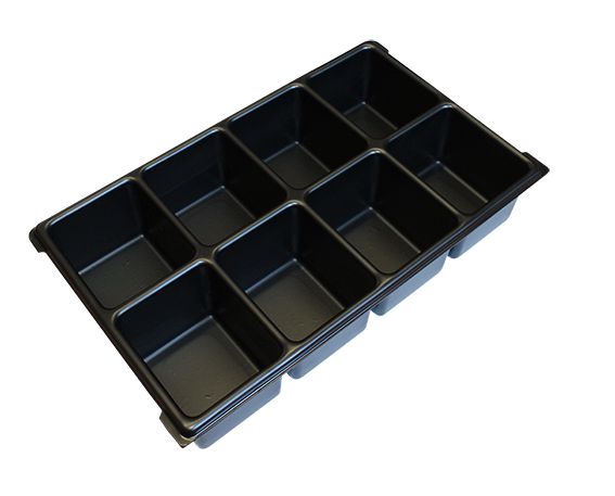 L-Boxx 6100000151 XL-BOXX Einsätze mit 8 Fächern BSS