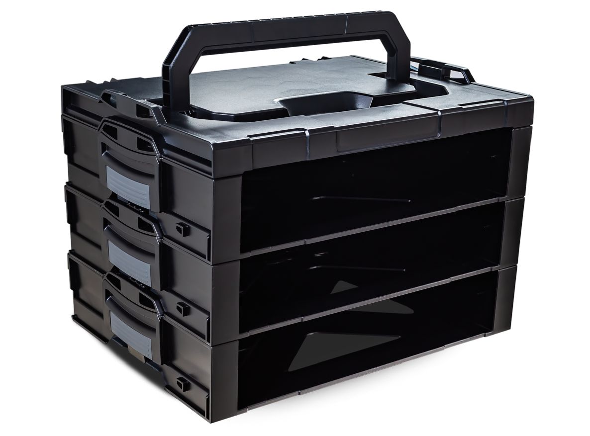 L-Boxx 6100000338 i-BOXX Rack 3-teiliger Block BSS