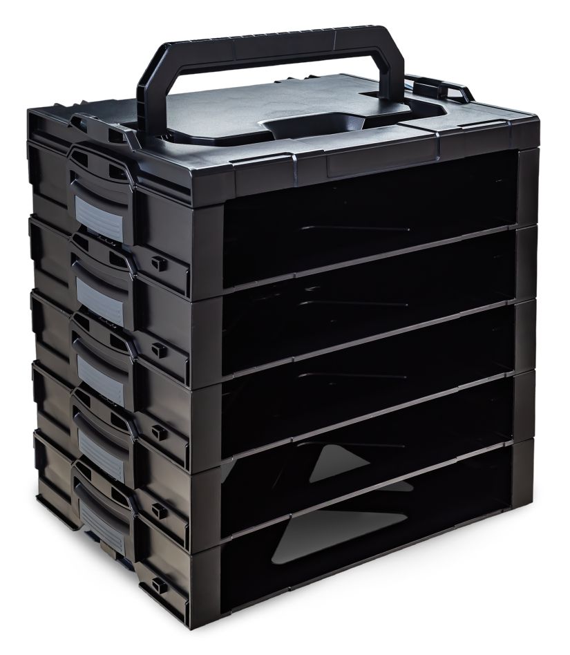 L-Boxx 6100000339 i-BOXX Rack 5-teiliger Block BSS
