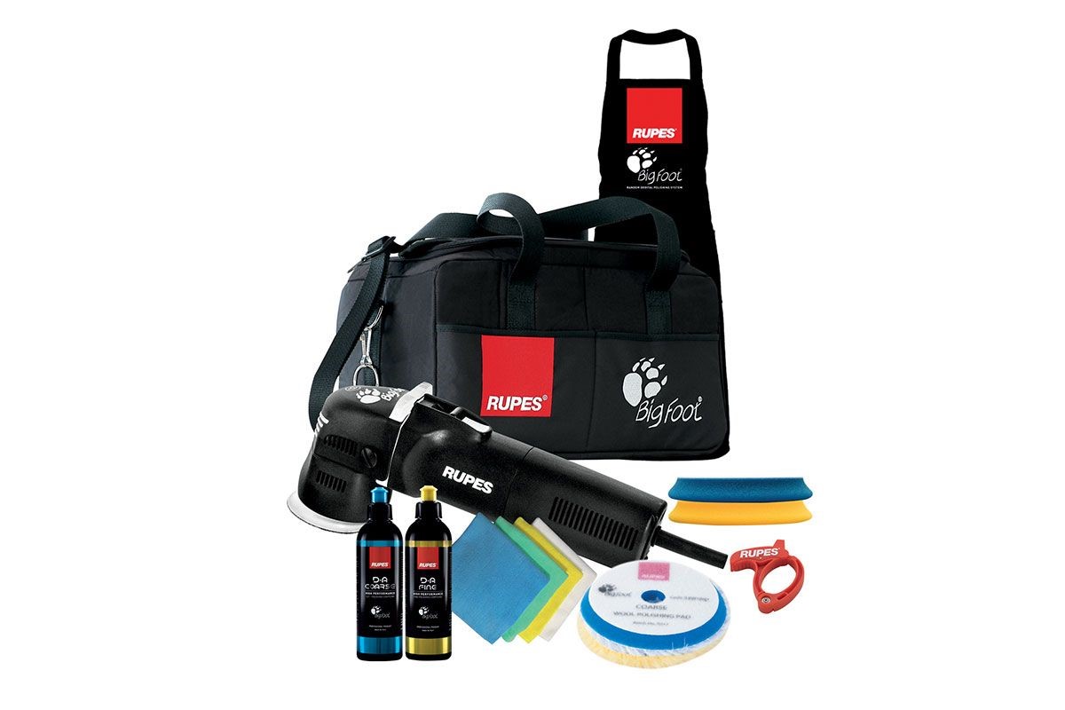 Rupes RU-LHR75E/LUX Lhr75E/LUX. Bigfoot Mini Kit Deluxe Exzenterpolierer Set 75mm