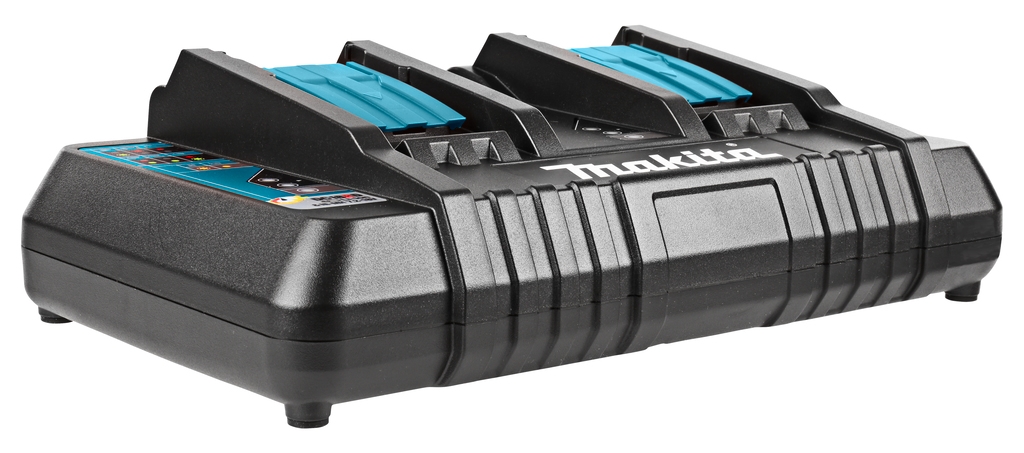 Makita Zubehör 196933-6 DC18RD Doppel-Schnellladegerät 9,6-18 Volt Li-Ion/Ni-MH