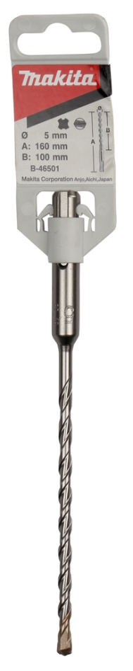 Makita Zubehör B-46501 SDS-VPLUS-Bohrer 5x160mm