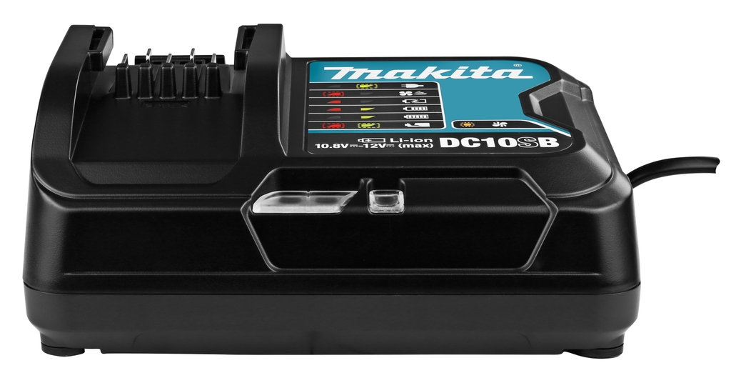 Makita Zubehör 197363-4 DC10SB Ladegerät für 10,8 - 12 Volt max Schiebebatterien