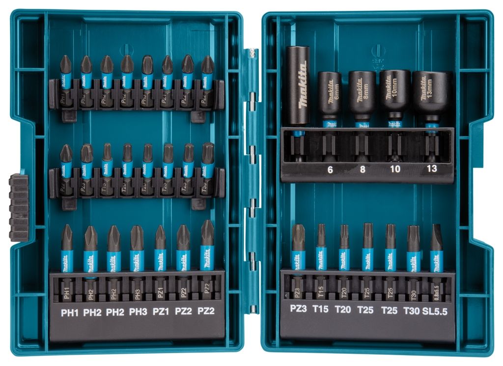Makita Zubehör B-66880 Bit-Set 35tlg