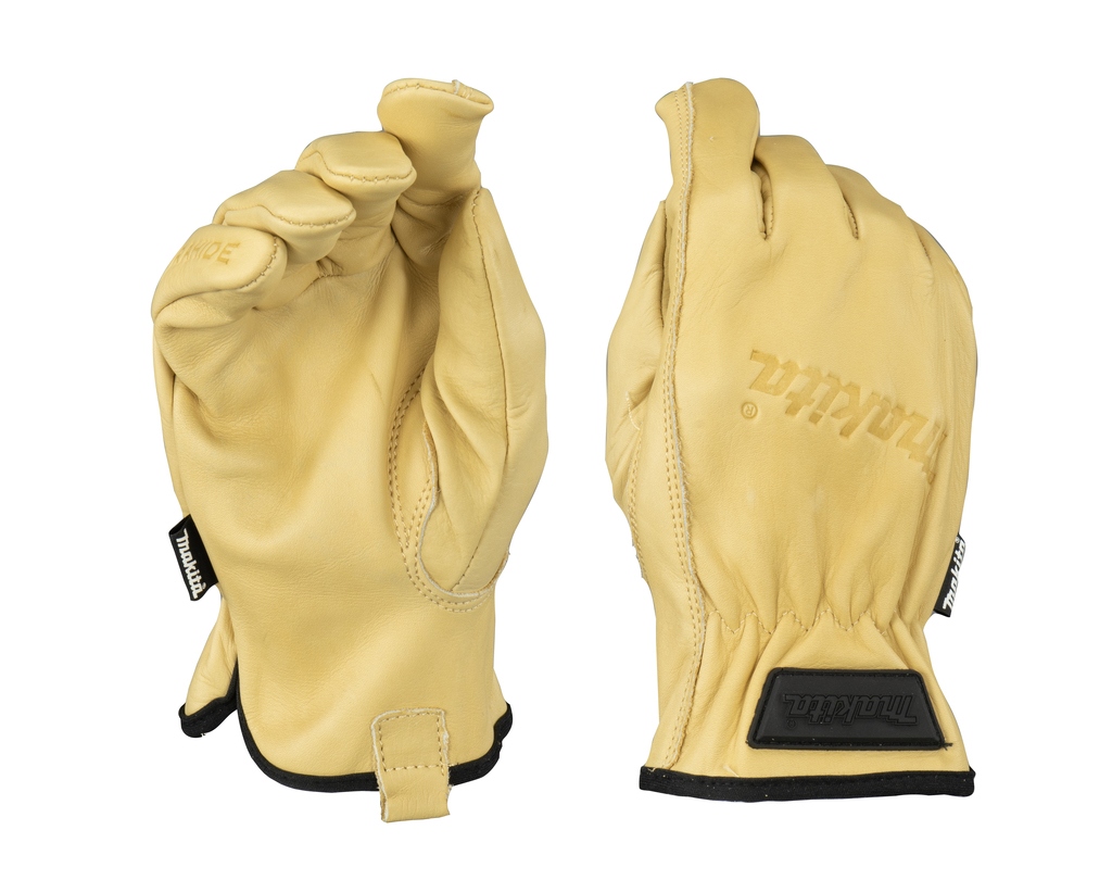 Makita Zubehör P-84632 Arbeitshandschuh Leder Größe L