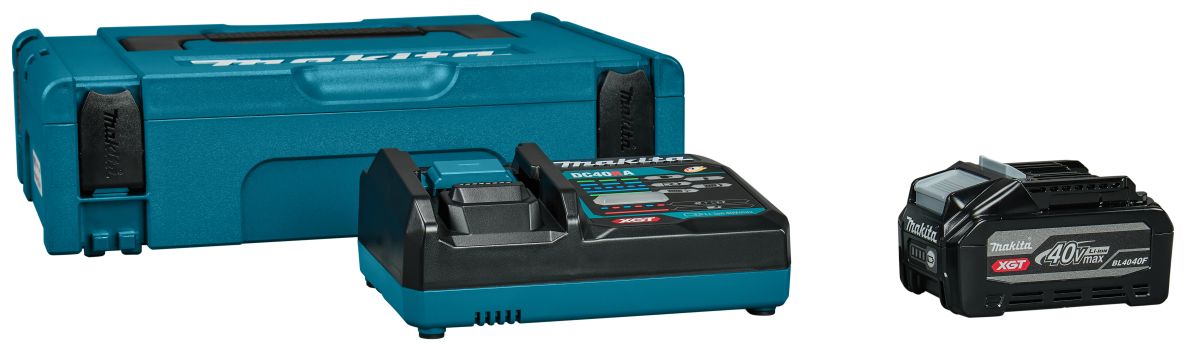 Makita Zubehör 1915D9-2 Starter-Set XGT DC40RA / 1x BL4040F