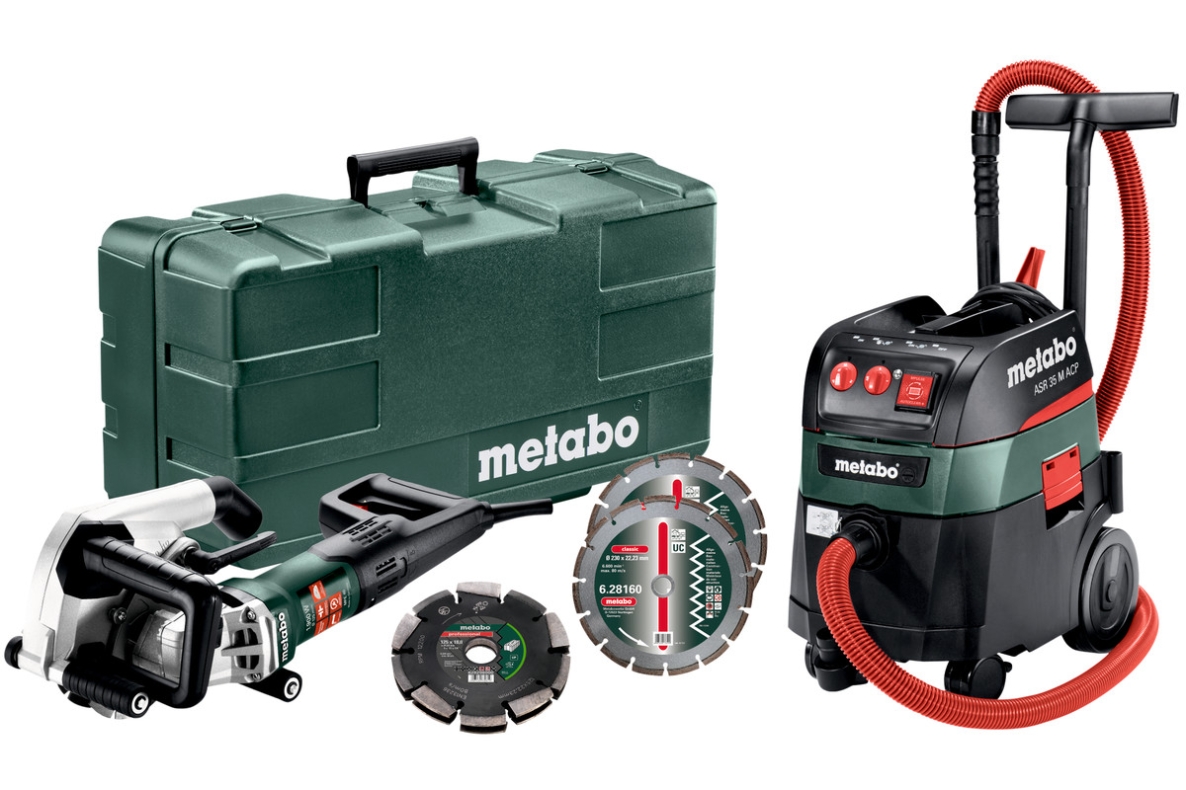Metabo 691059000 MFE 40 Mauernutfräse + ASR 35 M ACP SET Staubsauger