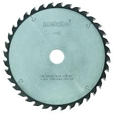 Metabo Zubehör 628220000 Kreissägeblatt HW/CT 254x30, 24 WZ 5° neg.