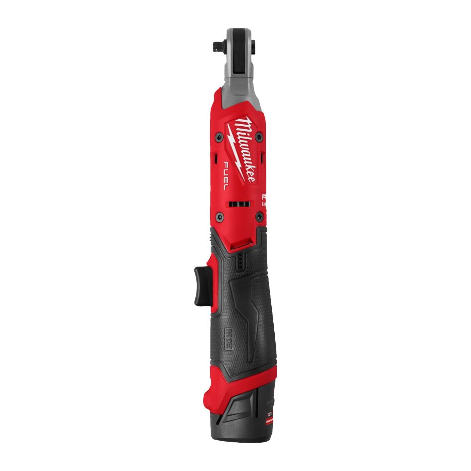 Milwaukee 4933498934 M12 FUEL™ 1/4" Akku-Ratschenschrauber Gen 2 2x 12V 2.5Ah Akkus und Ladegerät in Tasche
