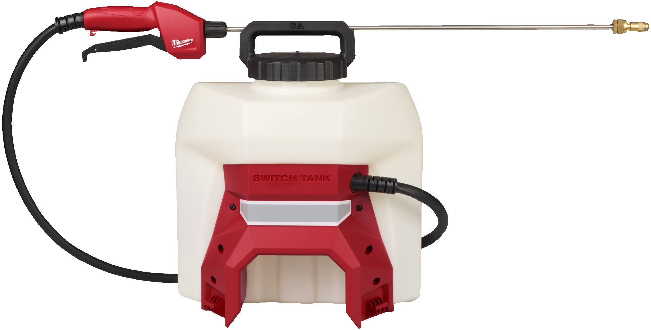 Milwaukee 4933498964 M18 BBPFP2-CST Switch Tank Gen2 15L mit Spritzpistole für chemische Anwendungen