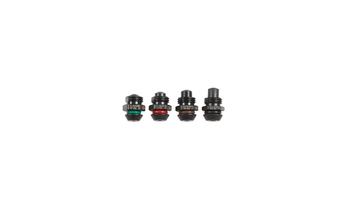 Milwaukee Zubehör 48540100 4-teiliger Schneidsatz für das M12™-Nietwerkzeug (2,4, 3,2, 4,0, 4,8 mm)