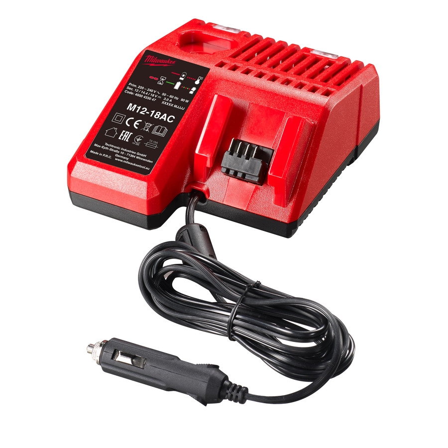 Milwaukee Zubehör 4932459205 M12-18AC Ladegerät Li-Ion