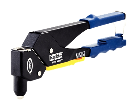 Rapid 5001128 RP60 Multi-Blindnieter mit 360°-Drehkopf Koffer