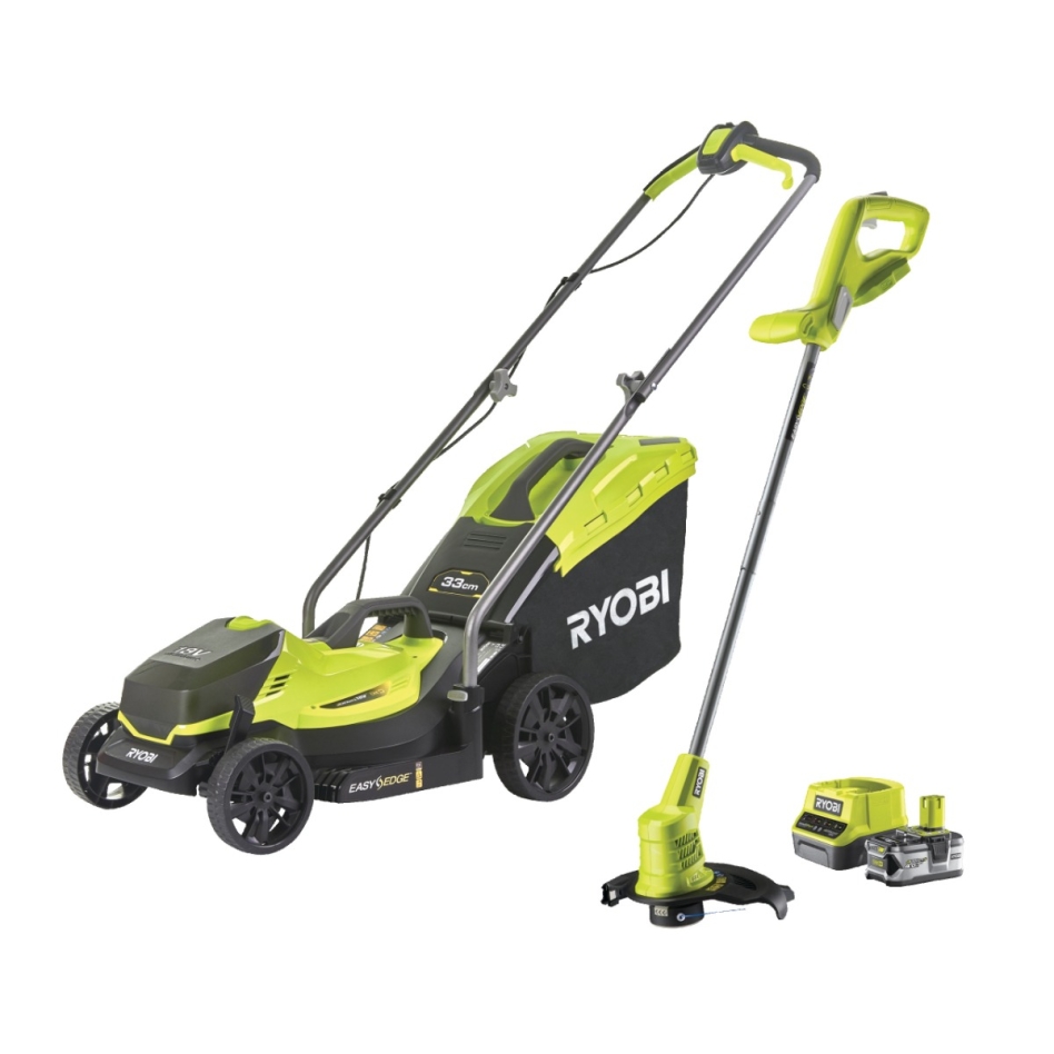 Ryobi 5133004451 RLM1833BLT1825M Kombi-set 18 Volt 4,0 Ah Li-Ion
