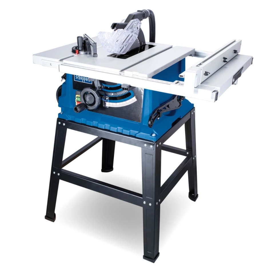 Scheppach 5901308901 HS105 Tischsäge 2000 Watt 255 mm mit Ständer