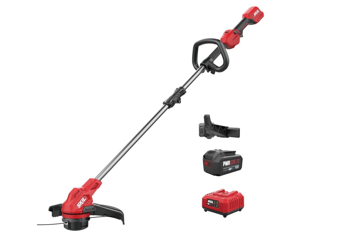 SKIL GT1E0250AB Rasentrimmer 33cm 20V bürstenlos inkl. 4.0Ah Akku und Ladegerät