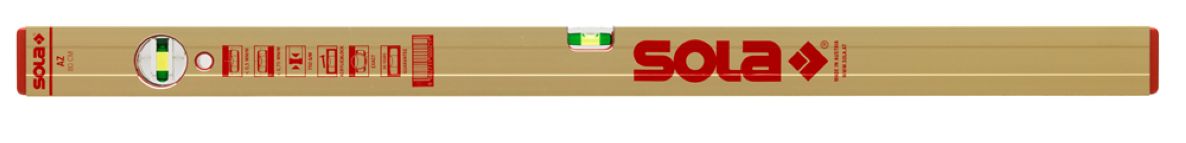 Sola 01160501 AZ40 Wasserwaage 40 cm (2 Libellen)