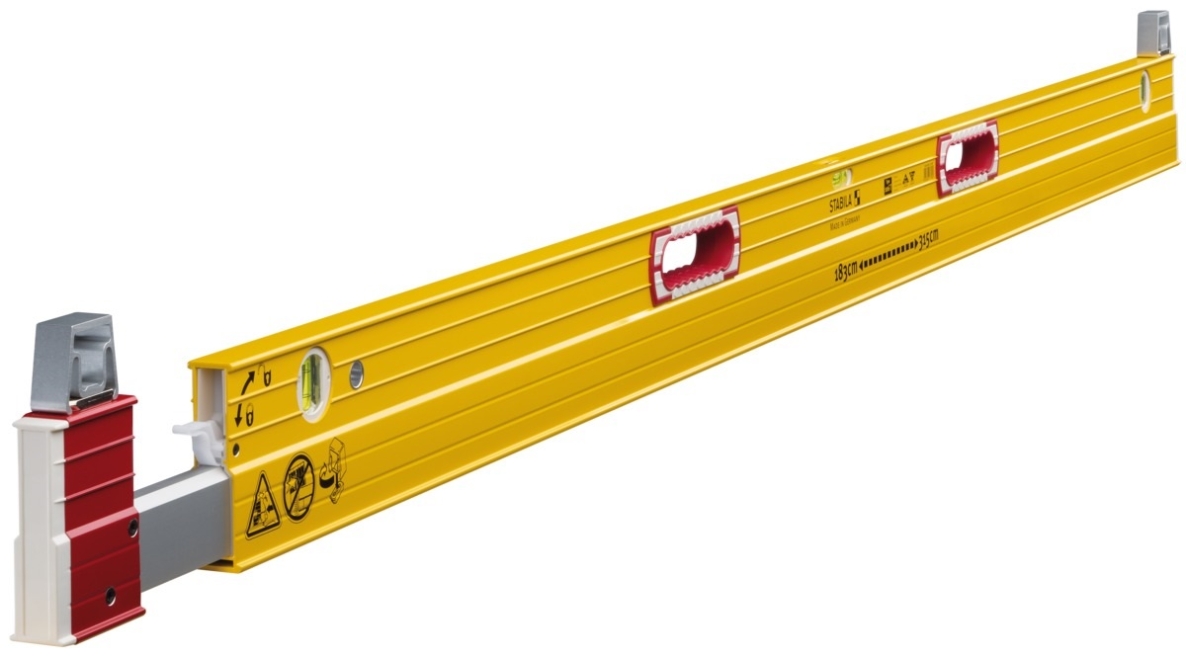 Stabila 17710 106 TM Teleskop-Wasserwaage magnetisch 186-318 cm