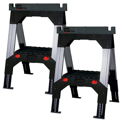 Stanley 1-92-980 Set Sägeböcke Metall + Plast FatMax