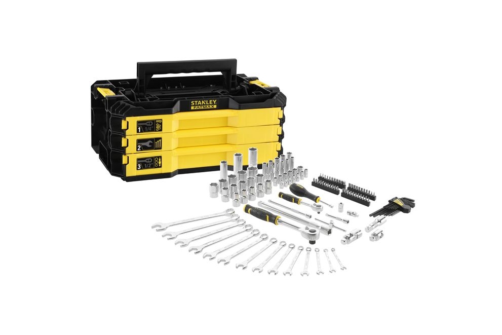 Stanley FMMT98107-1 PRO-STACK Gefüllter Koffer 126-teilig