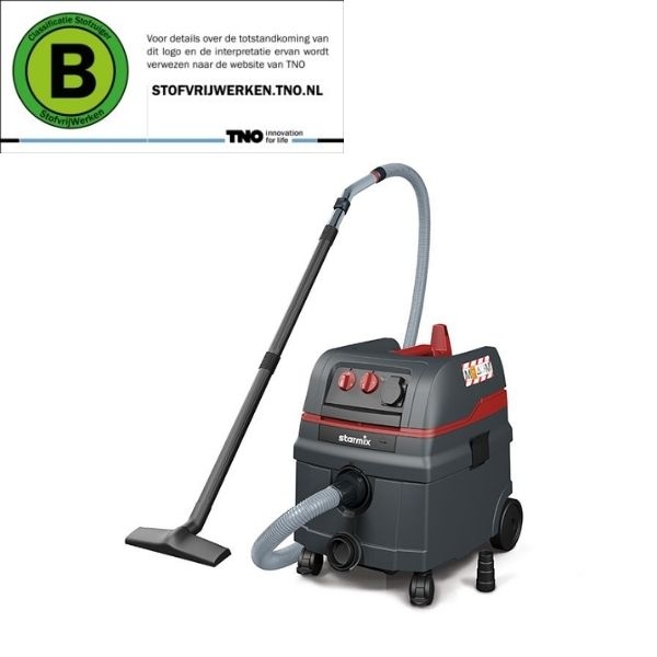 Starmix 018591 ISC M-1625 SAFE Baustellen Sauger Staubklasse M