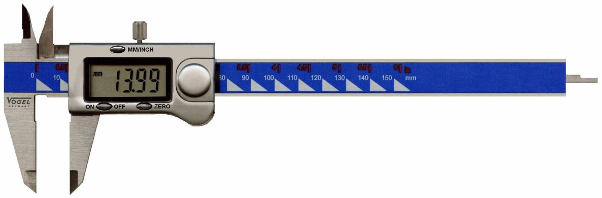 Vogel 202043-3 Messschieber digital Edelstahl 150mm DIN 862