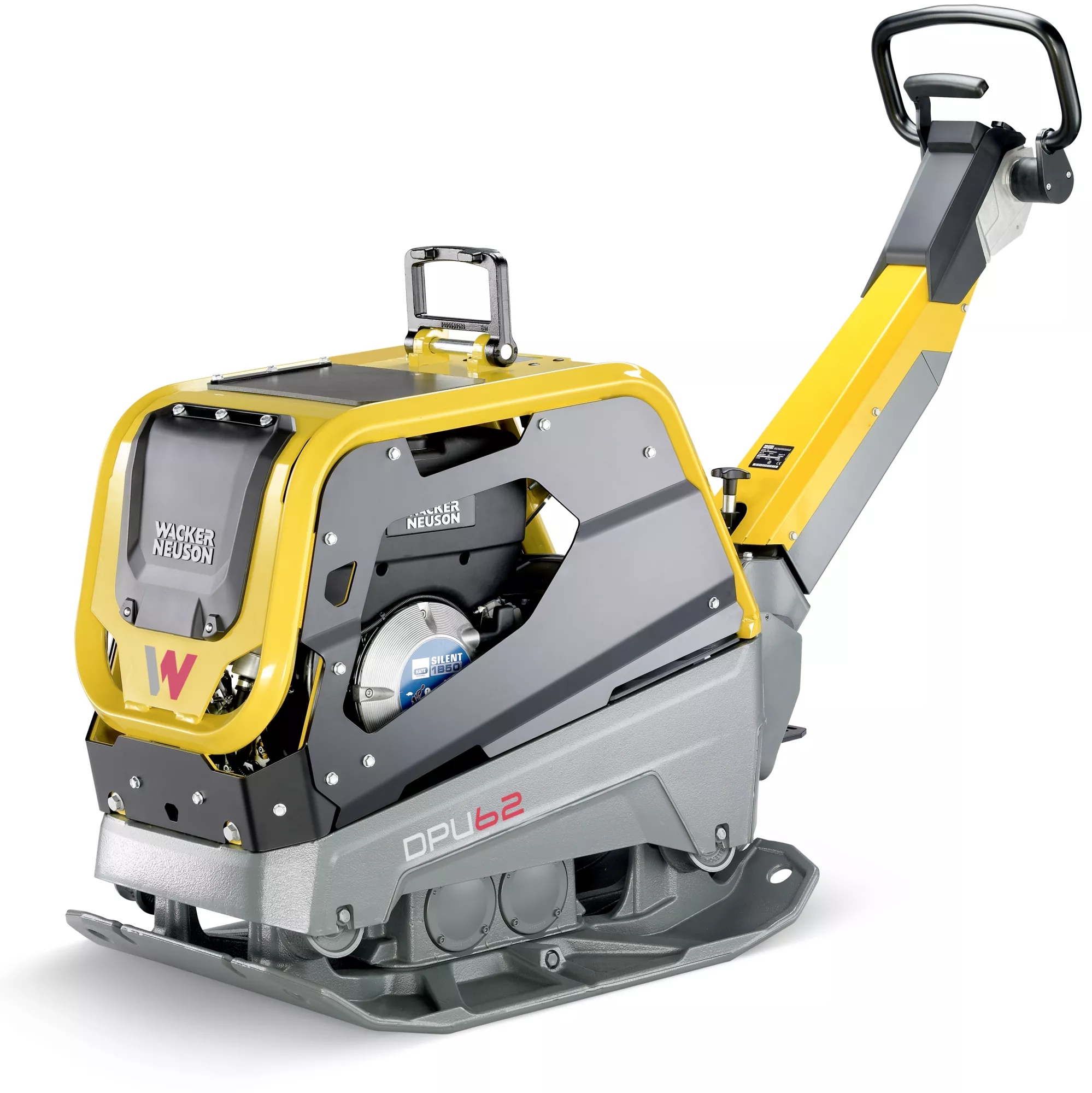 Wacker Neuson 5100077280 DPU6260Heh Reversible Rüttelplatte mit Dieselmotor Hatz 600 mm 62 kN