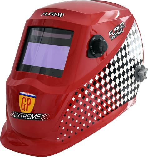 Weldkar 182051721 Schweißerhelm Furia GP Extreme, mit Schweißerfilter DIN 9-13