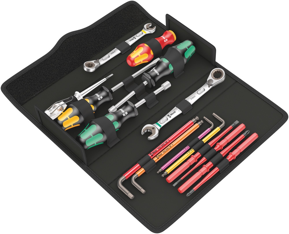 Wera 05136026001 Kraftform Kompakt SH 2 Sanitär/Heizung/Plumbkit, 15-teilig