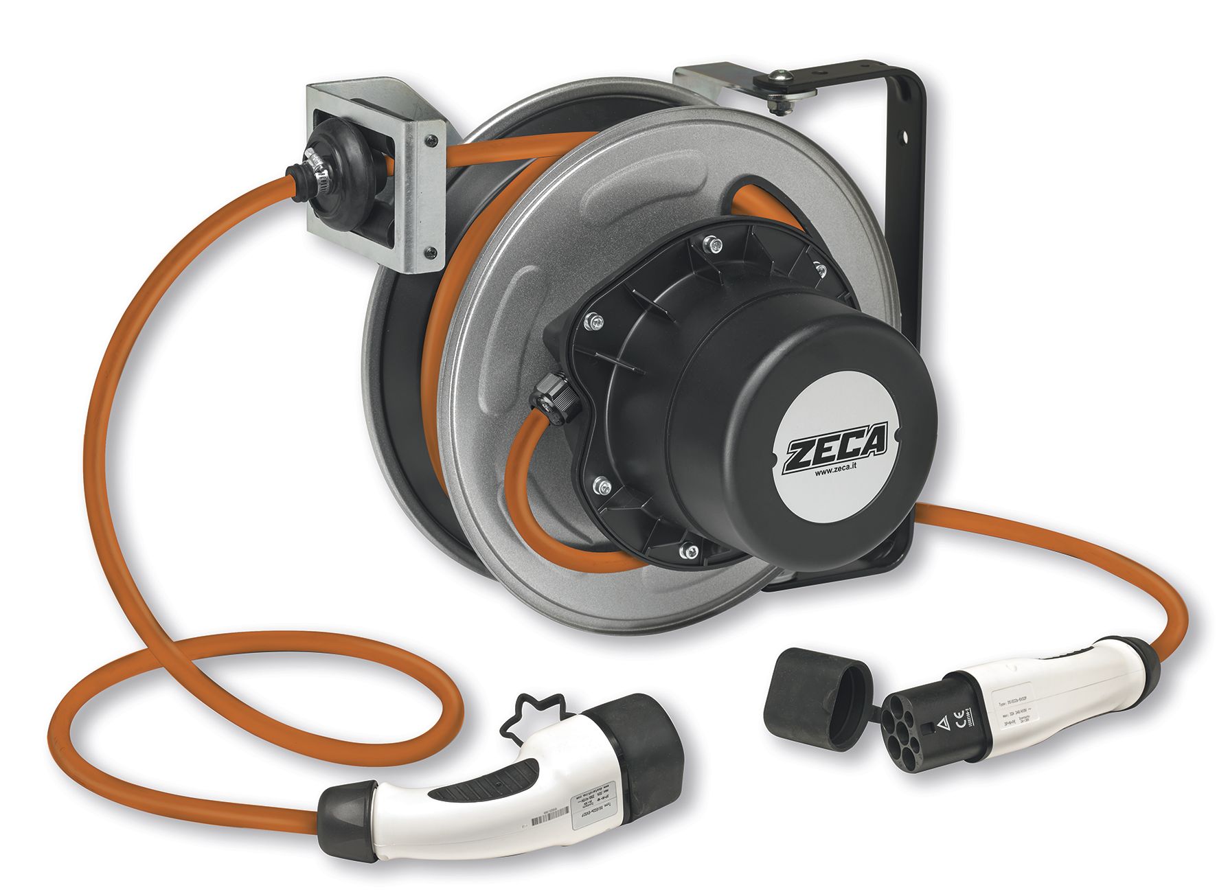 Zeca EV6322T Kabeltrommel EV-Ladekabel 7+1 m Dreiphasig 32A